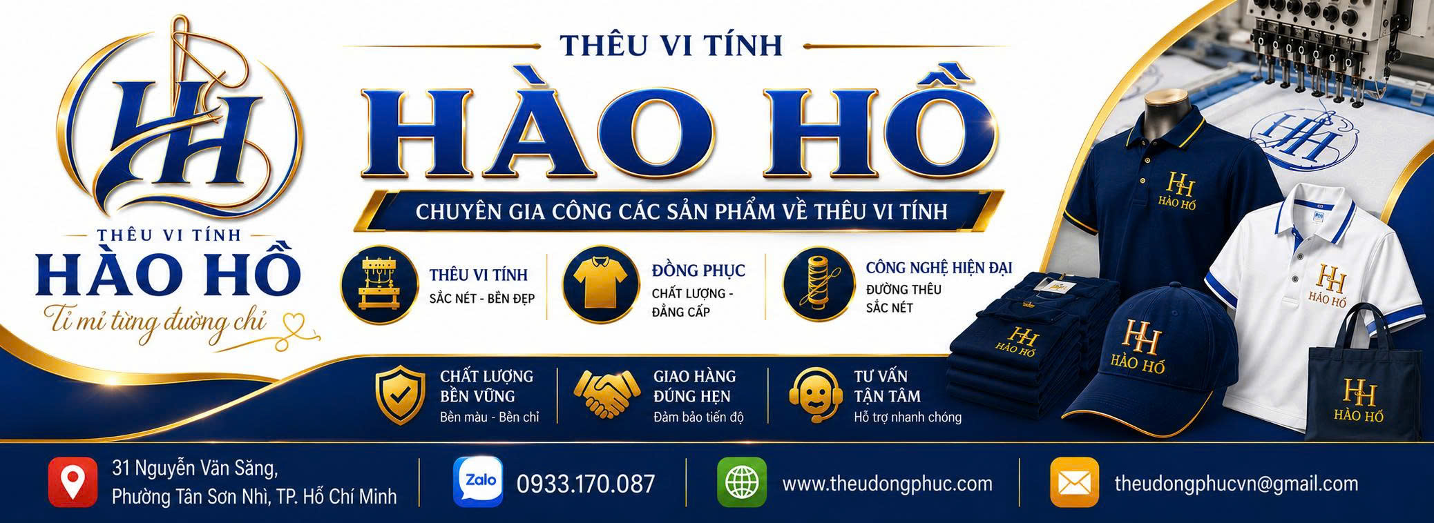 THÊU VÍ TÍNH HÀO HỒ